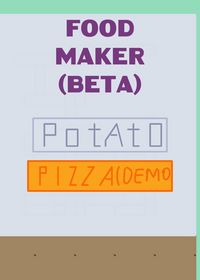 Food maker(beta)
