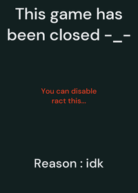 This game has closed