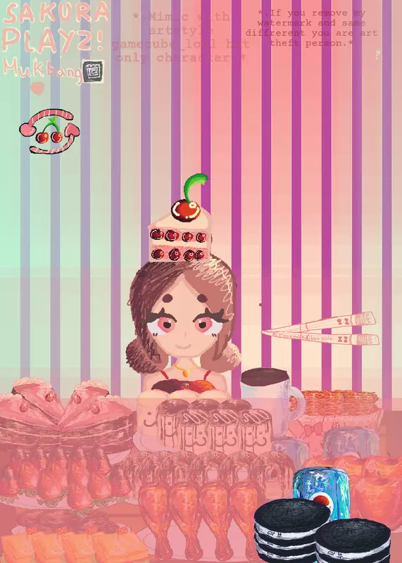 Mukbang game 2 by @Sakura_playzmukabang123