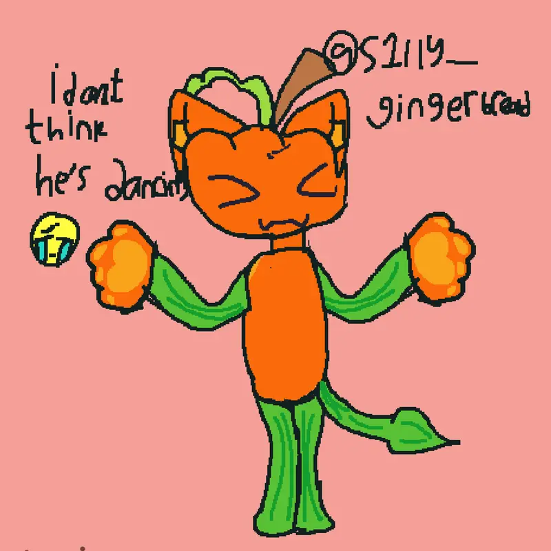 GNG I DONT THINK HE IS DANCING😭 by @S1lly_gingerbread