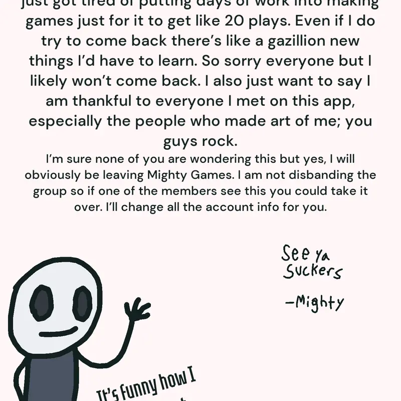 See ya suckers by @MightyBonafide