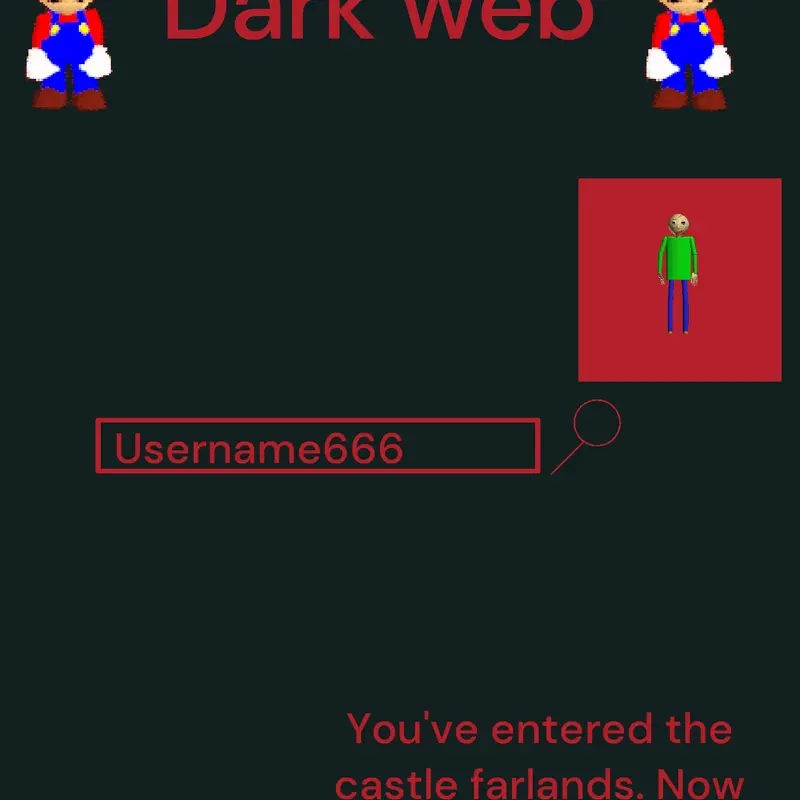 You have access to the dark web by @Blub_the_fish