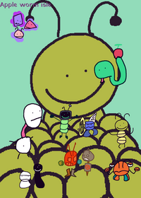 Apple worm ISLE