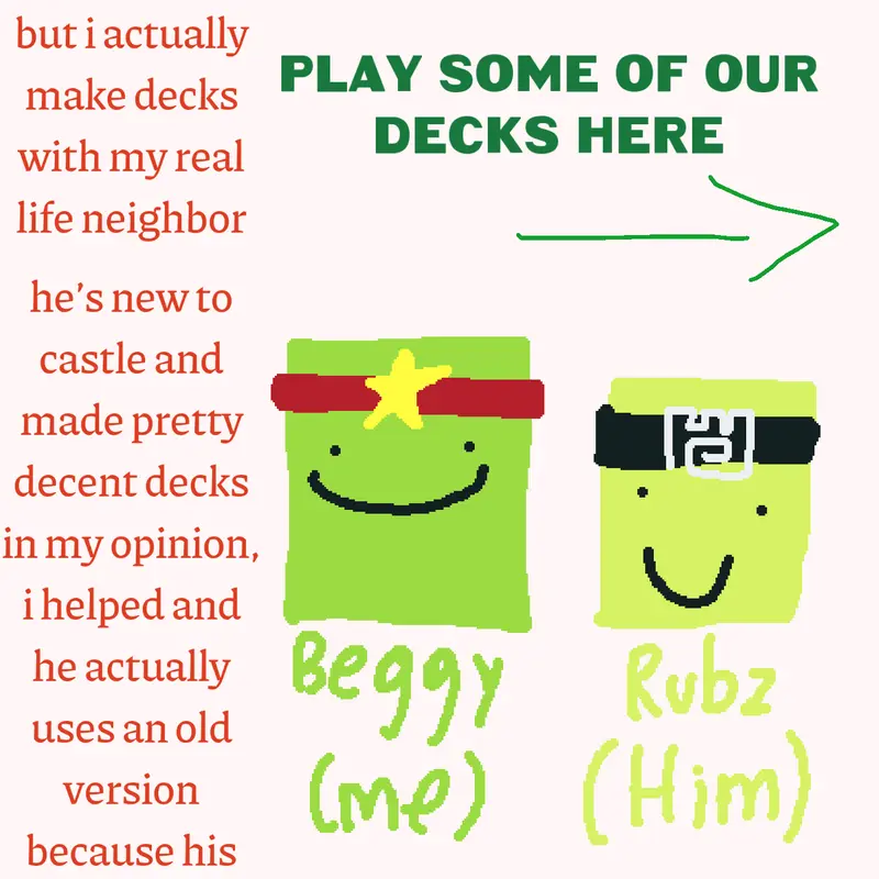 good deck by @BeggyJGannop04