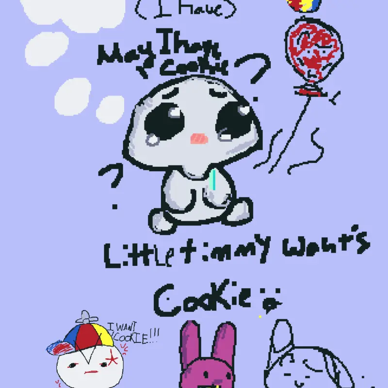 GIVE TIMMY AN COOKIE by @cats_are_cutee