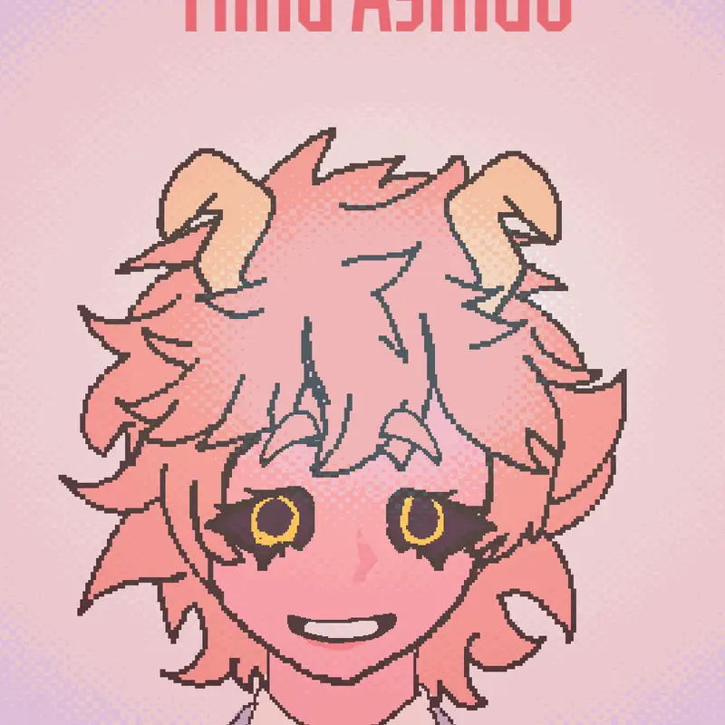 Mina Ashido by @Notnonsensefilledagain