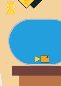 Fish eating