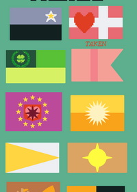 Months of the years flag band remix party