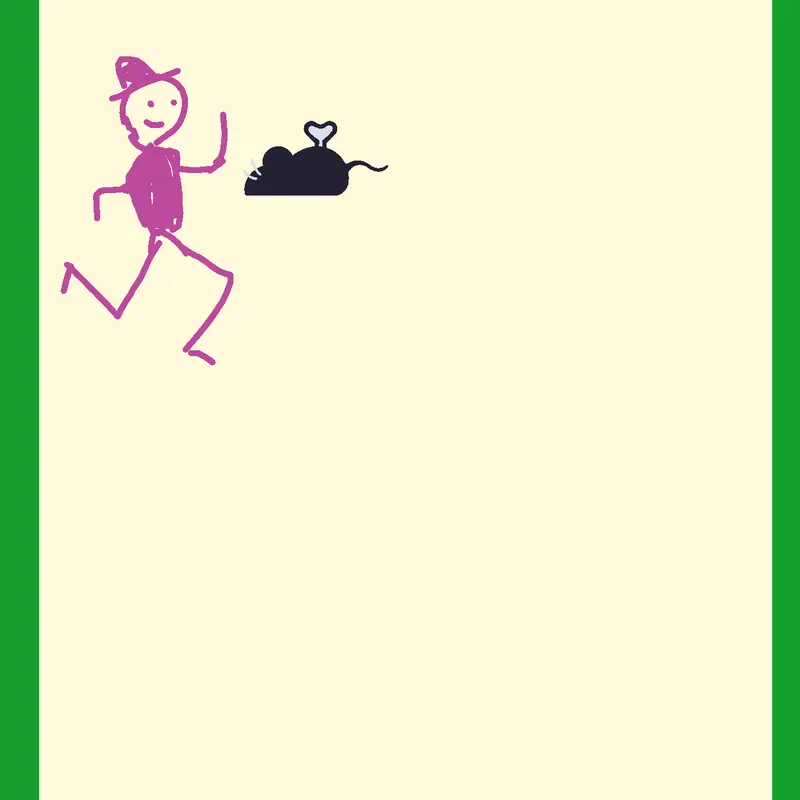 Me and Mousie playing ball by @Mama746