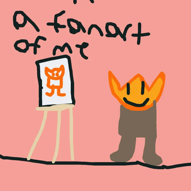 Draw a fanart of me by @lellOrtiz