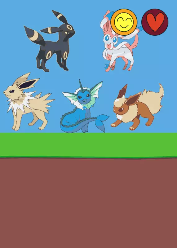 Eeveelutions Role Game!! by @GameMaker312
