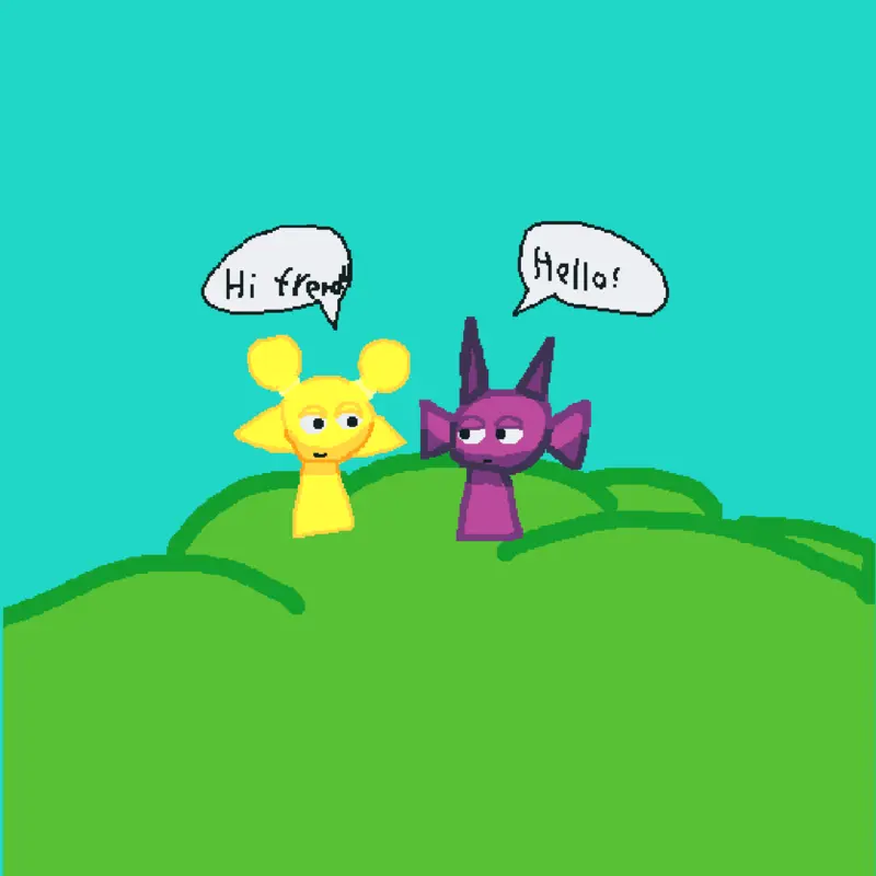 Simon & durple chat by @landonjamesfischer