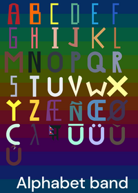 ZIONTOYO's alphabet band but it's...