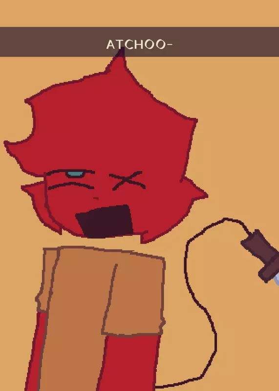 Sneeze by @Coffed