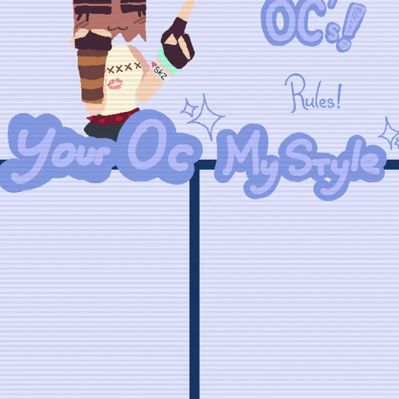 Redrawing ocs by @-_B0XY_-