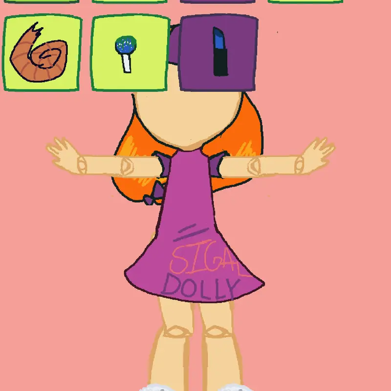 Doll Sigal Violet by @Galaxiasworld