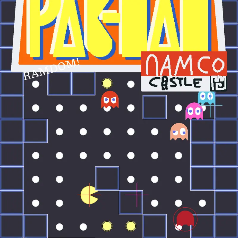 -Pac - man RAMDOM! Waka Waka- by @-Gzebb4_XDMCRXANDCASTLE-