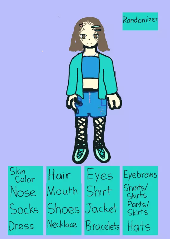 Doll Dress Up by @ElizaBadiza
