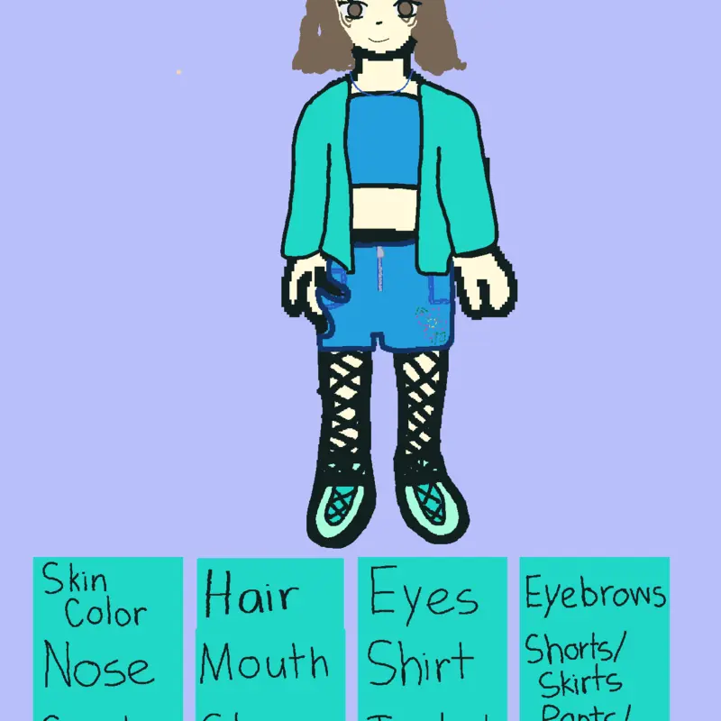 Doll Dress Up by @ElizaBadiza