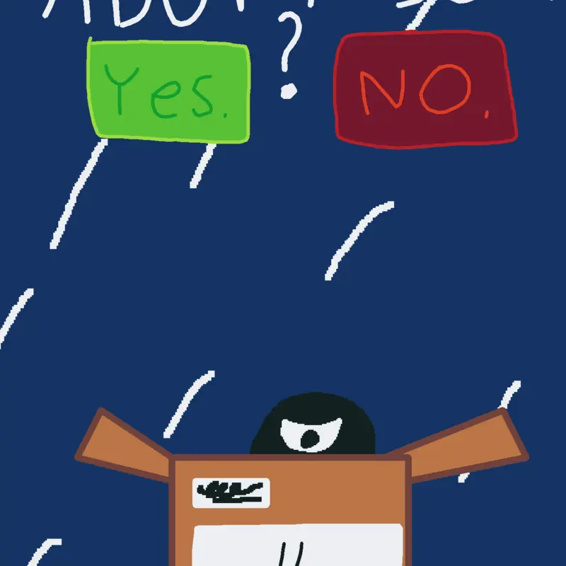 Oh, he is very sad, help him! by @TblKTO