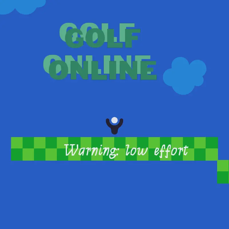Golf online by @hello_Universe199