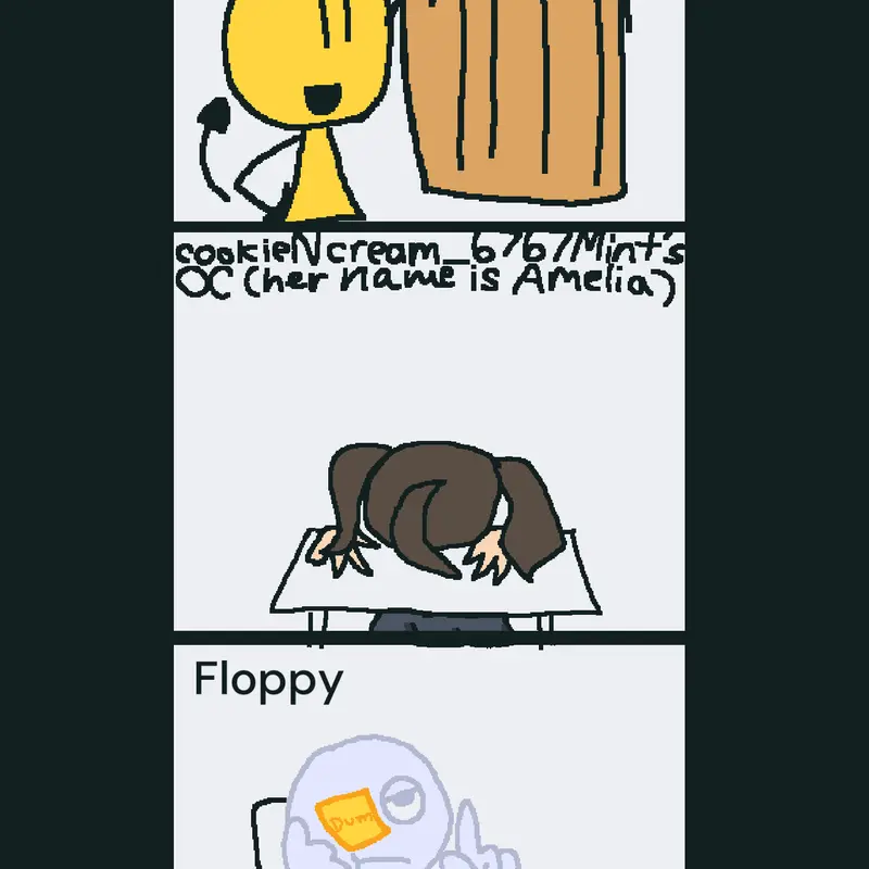 My oc with other people btw: funny by @LoganAC16