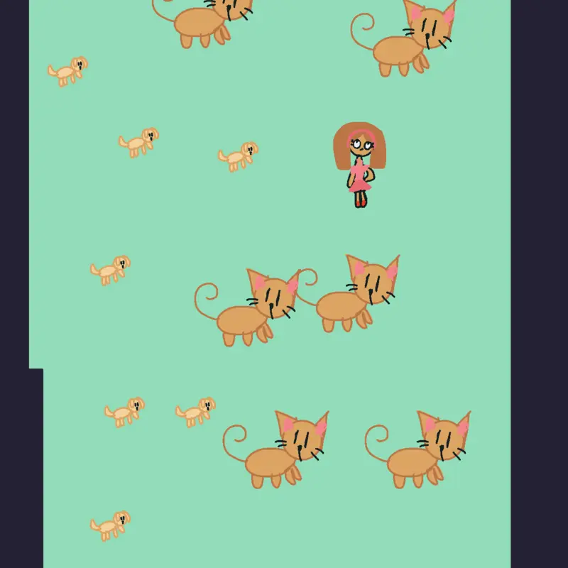 Dog and cat shelter by @fridecookie