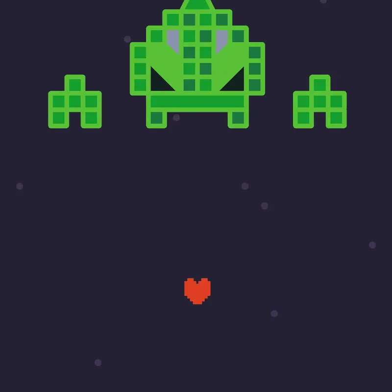 Space by @alienshooterpro