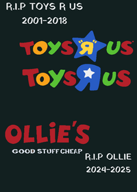 Goodbye Toys r us 🥺 P.I.R 2001-2018 P.IR...