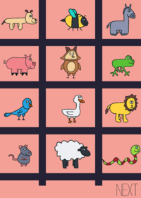 Animal Names and Sounds - 24 animals