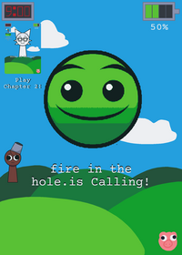 call a fire in the hole