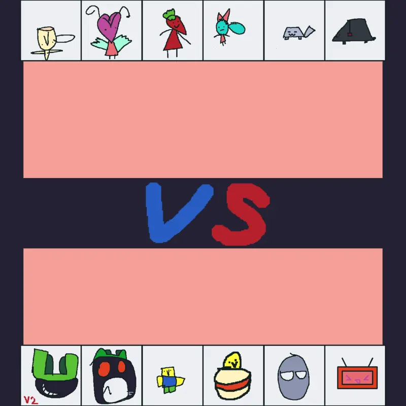 Dandy's world VS forsaken by @fireguytheguyonfire