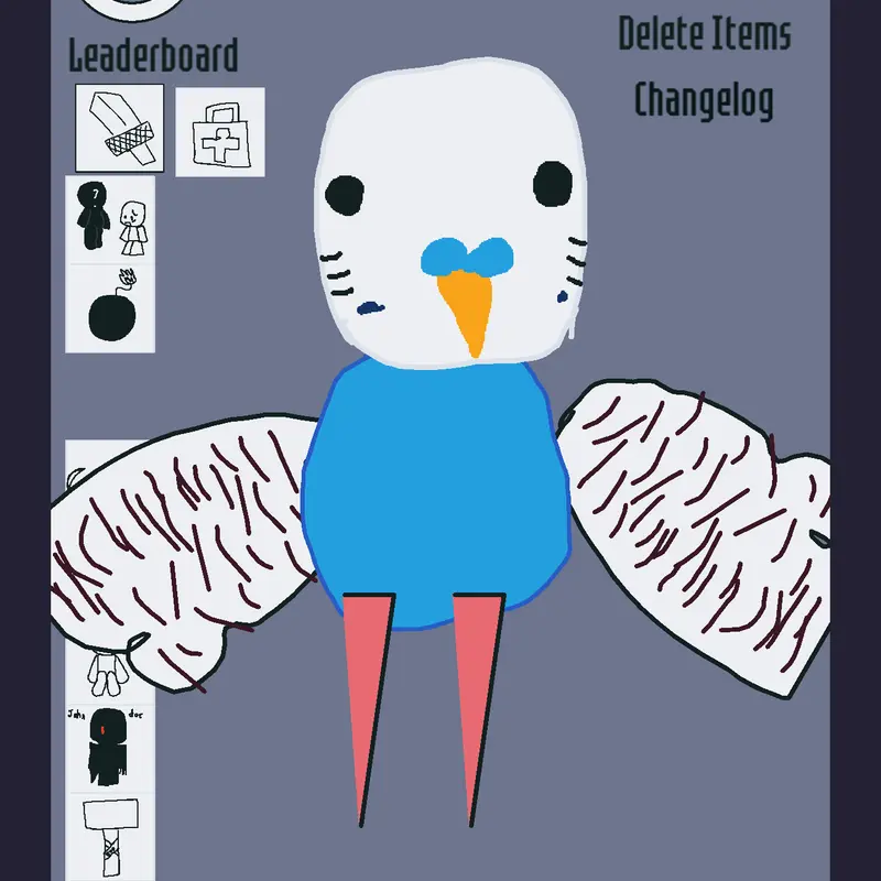 BUDGIE RAGDOLL! by @Kati1923