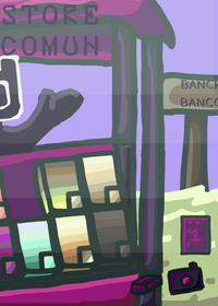 Color blurring simple game palletes