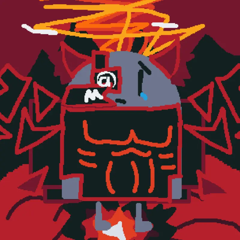 corrupted coolgui by @monsterguy_55