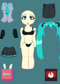 Vocaloid dress up!!