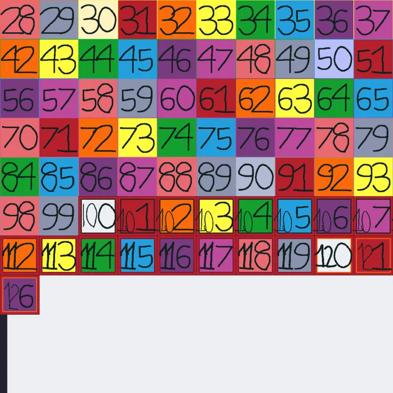 Numberbocks 1-200 by @Your_local_Sonic