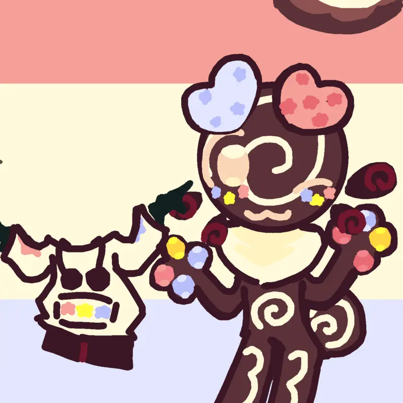 Kitisite’s dandy’s world puzzle^^ by @kitisite
