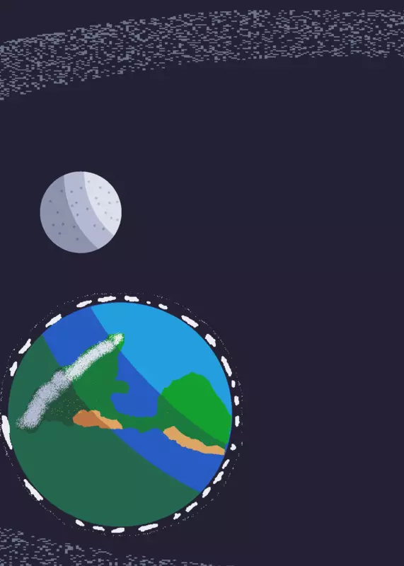 View Of Earth And Moon by @NathanoftheRiver