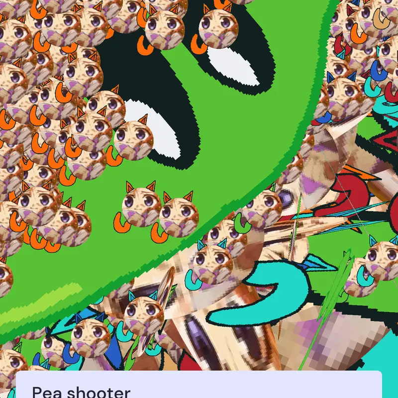 Feed peashooter by @RenaRyuugu