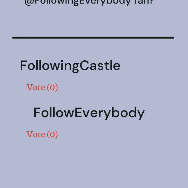 Game by @FollowingCastle