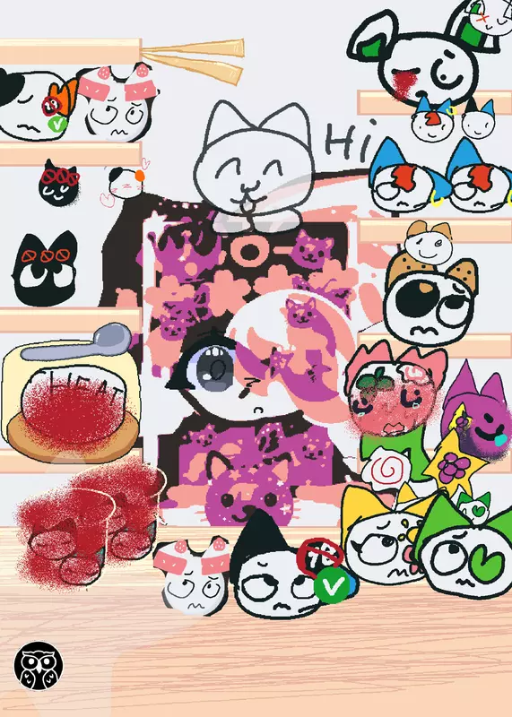 This is my best friends's oc🤭🤭 by @Sureerat