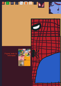 Spider verse eating