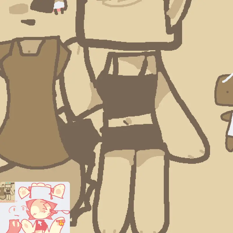 Dress up Toons!! WIP by @ITZ_M141P4W3