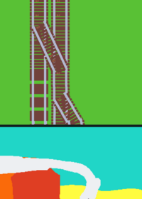 Close shave crash wip