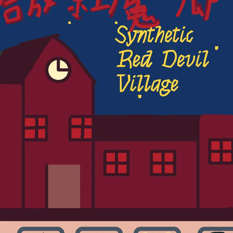Synthetic Red Devil Village! by @Cirno999999999