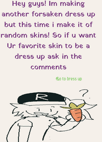 Forsaken comments