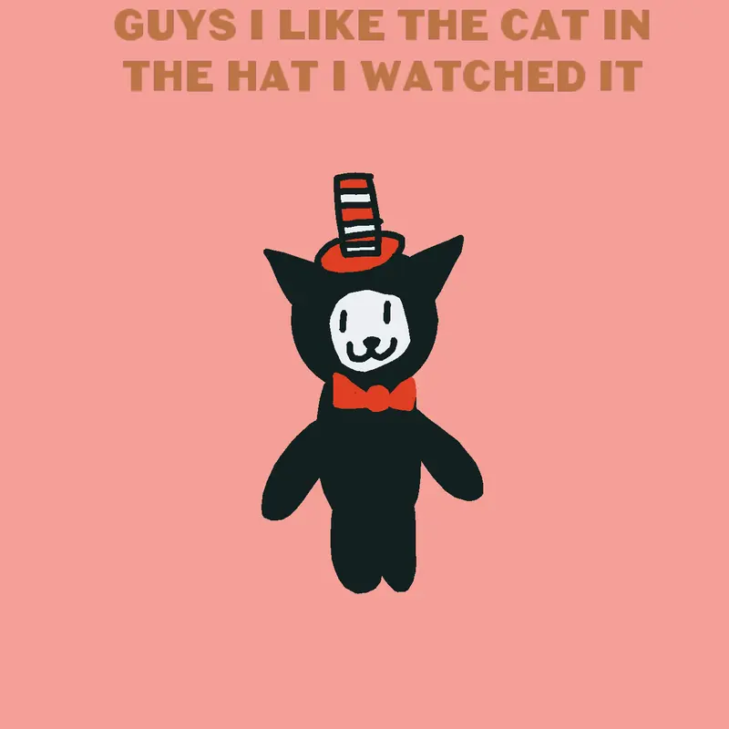 Cat in the hat by @meng_meng_talks