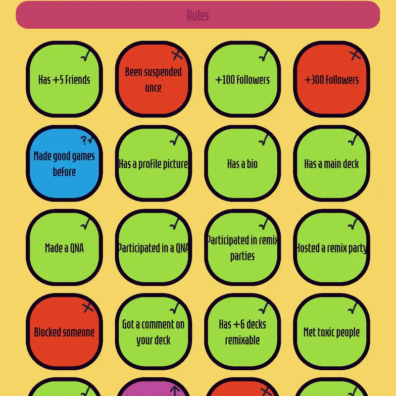 Game by @Definitely_notspiderella