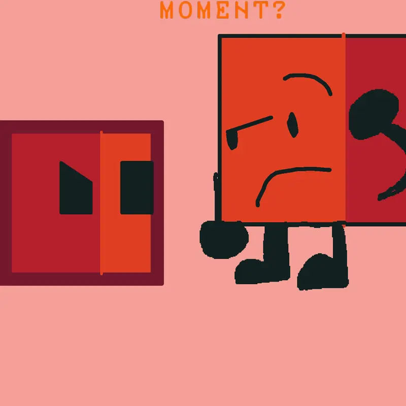 Blocky and red cube by @luisromero1